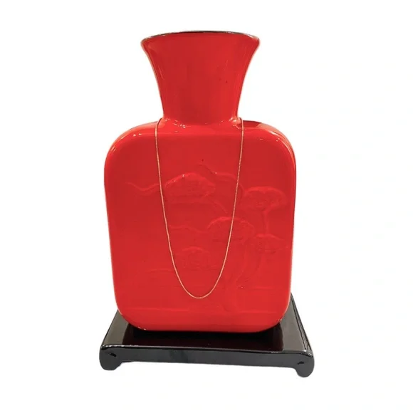 NEW 18K Gold Plated Box Chain Over 925 Silver .90mm Width & 50cm Long CHAIN ONLY - Picture 7 of 10